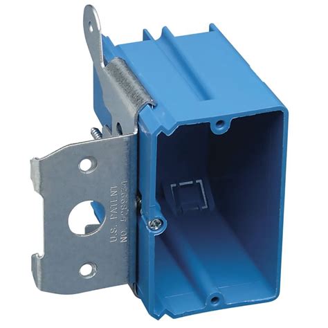 1 gang plastic electrical box|1 gang outlet box.